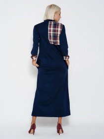 Платья ISSA Plus модель 10194_темно-синий Фото