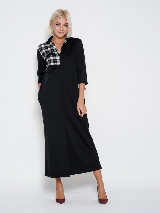 Сукні ISSA Plus модель 10194_черный Фото