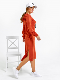 Сукні ISSA Plus модель 11409_терракотовый Фото