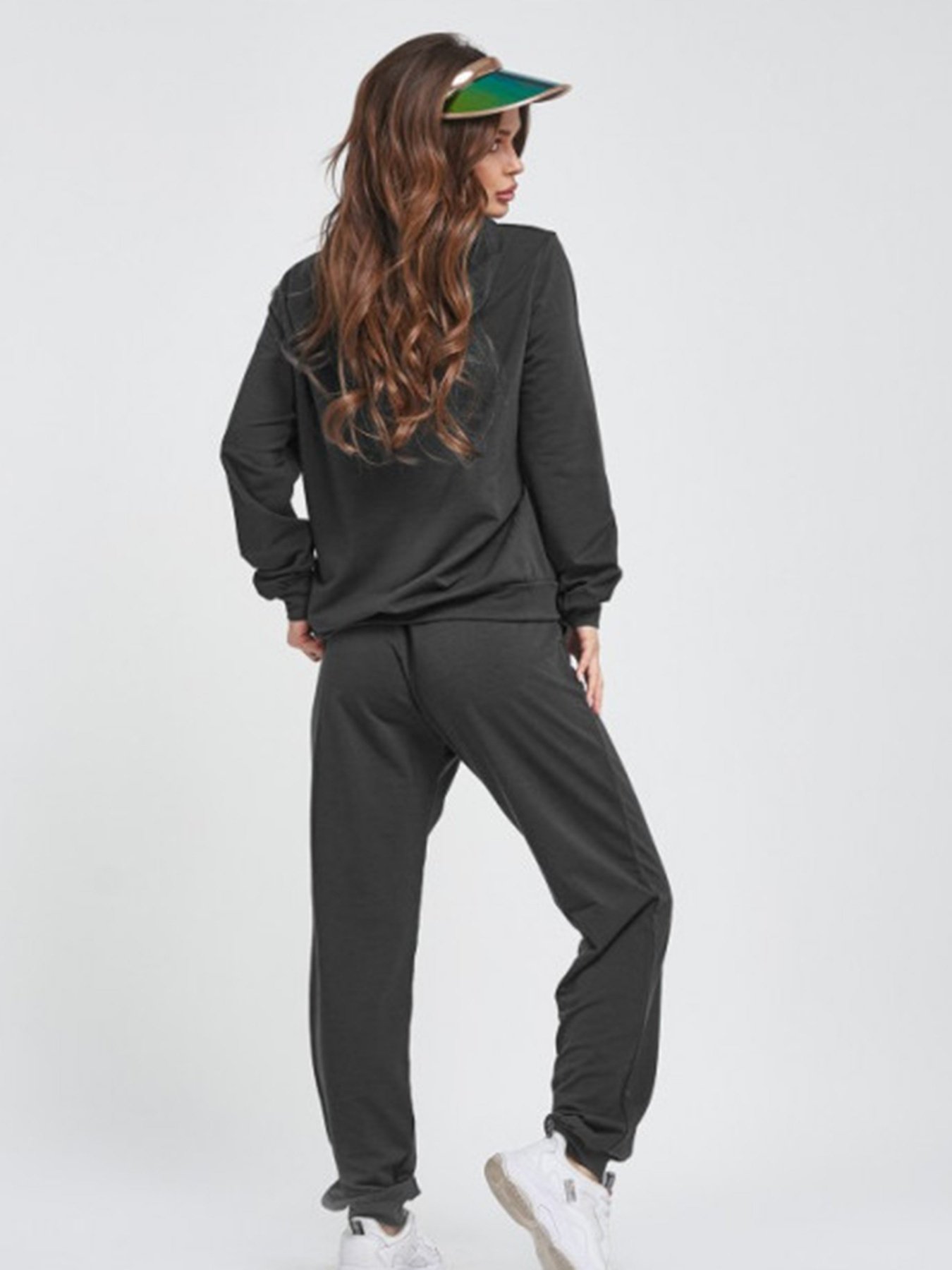 Спортивний костюм ISSA Plus модель 11440_темно-серый Фото