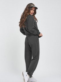 Спортивний костюм ISSA Plus модель 11440_темно-серый Фото