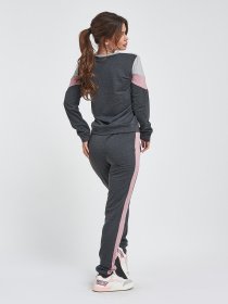 Спортивный костюм ISSA Plus модель 11461_темно-серый Фото