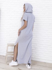 Платья ISSA Plus модель 12091_серый Фото