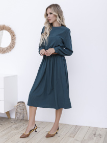 Сукні ISSA Plus модель 12094_зеленый Фото