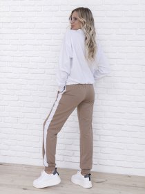 Спортивный костюм ISSA Plus модель 12100_белый Фото