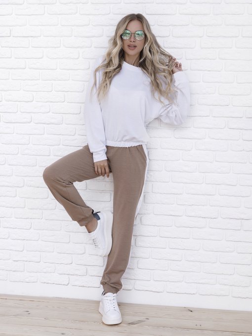 Спортивний костюм ISSA Plus модель 12100_белый Фото