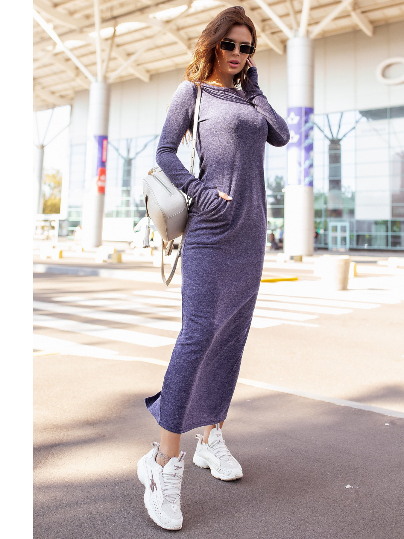 Сукні ISSA Plus модель 12105_синий Фото