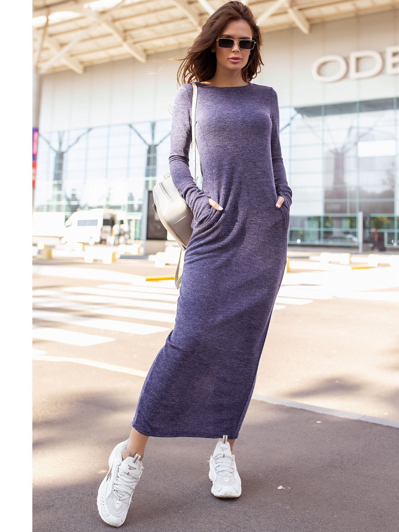 Сукні ISSA Plus модель 12105_синий Фото