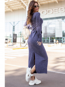 Сукні ISSA Plus модель 12105_синий Фото