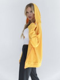 Кофта ISSA Plus модель 12145_горчичный Фото