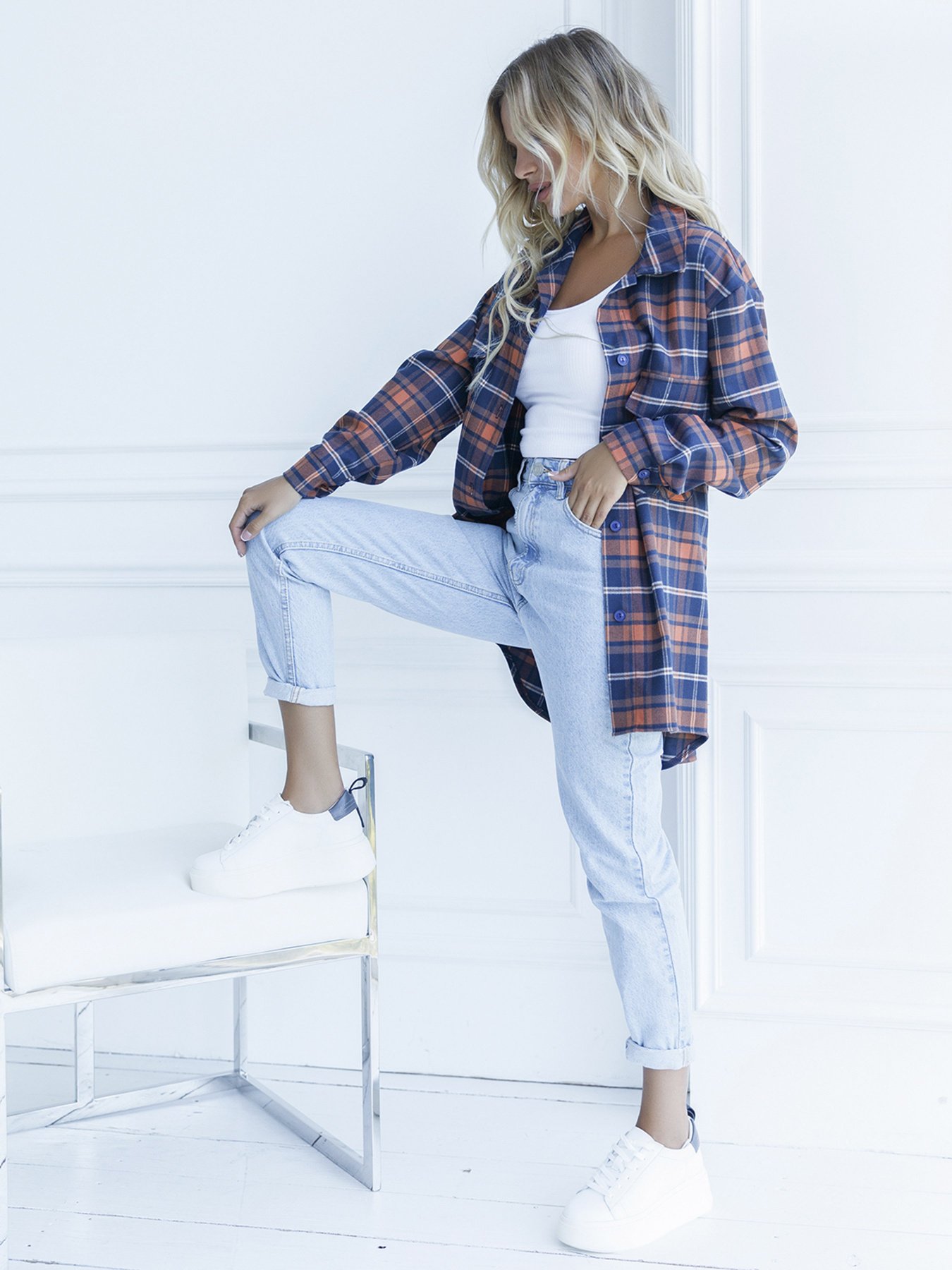 Рубашка ISSA Plus модель 12152_мультиколор Рубашка ISSA Plus модель 12152_мультиколор Фото