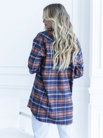 Рубашка ISSA Plus модель 12152_мультиколор Рубашка ISSA Plus модель 12152_мультиколор Фото