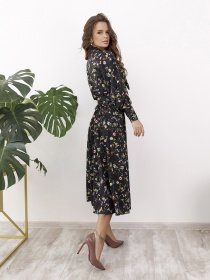 Платья ISSA Plus модель 12167_черный Фото