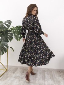 Сукні ISSA Plus модель 12167_черный Фото