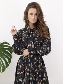 Сукні ISSA Plus модель 12167_черный Фото