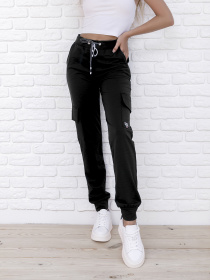 Штаны спортивные ISSA Plus модель 9980_черный Фото