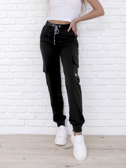 Штаны спортивные ISSA Plus модель 9980_черный Фото