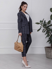 Костюмы ISSA Plus модель 12452_серый Фото