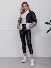 Ветровка ISSA Plus модель SA-123_черный/розовый Фото