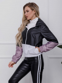 Вітровка ISSA Plus модель SA-123_черный/розовый Фото