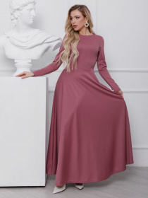 Платья ISSA Plus модель 12399_розовый Фото