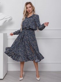 Сукні ISSA Plus модель 12402_мультиколор Фото