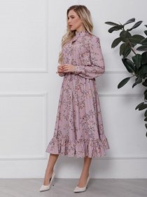 Платья ISSA Plus модель 12403_мультиколор Фото