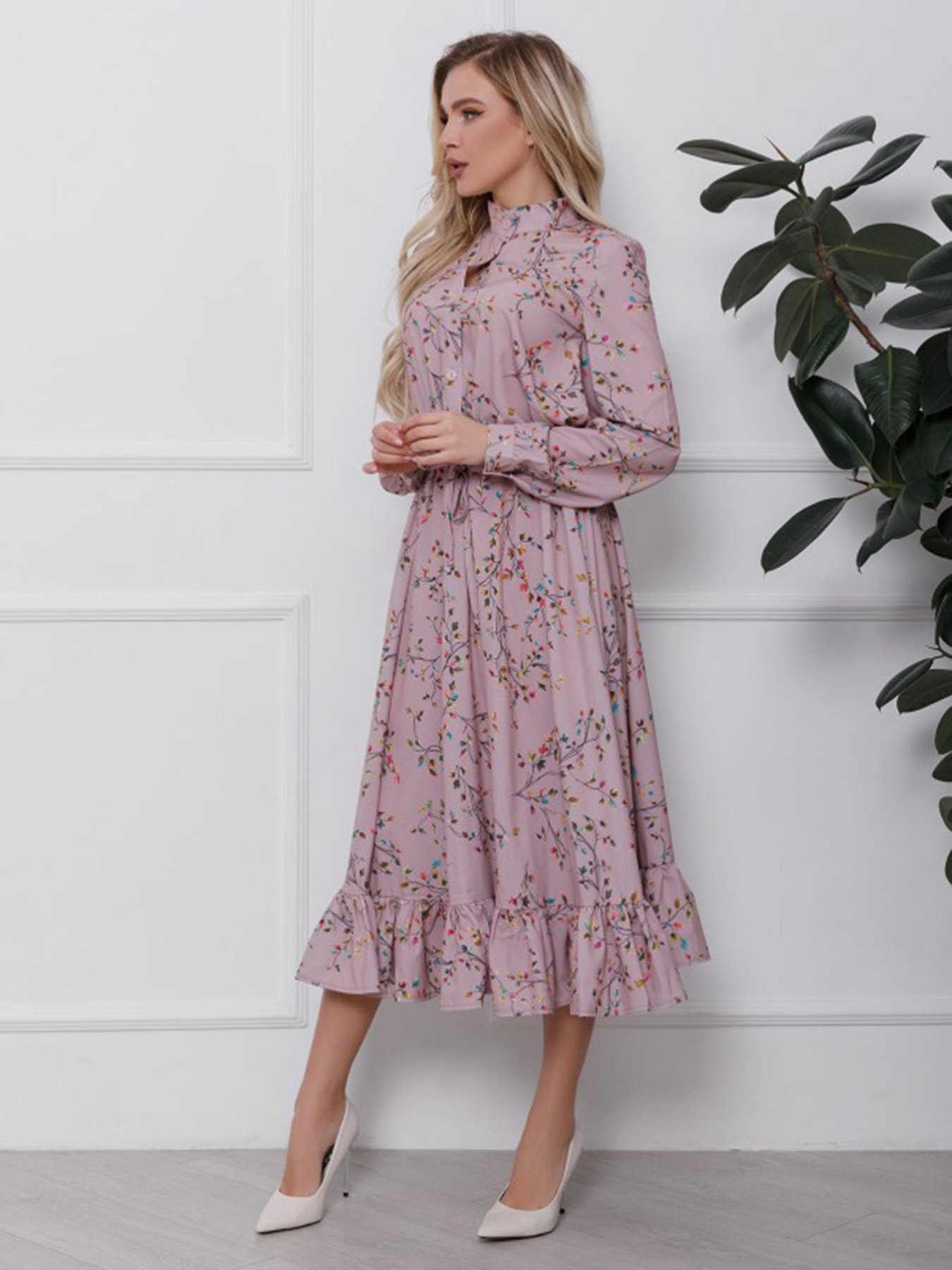 Сукні ISSA Plus модель 12403_мультиколор Фото