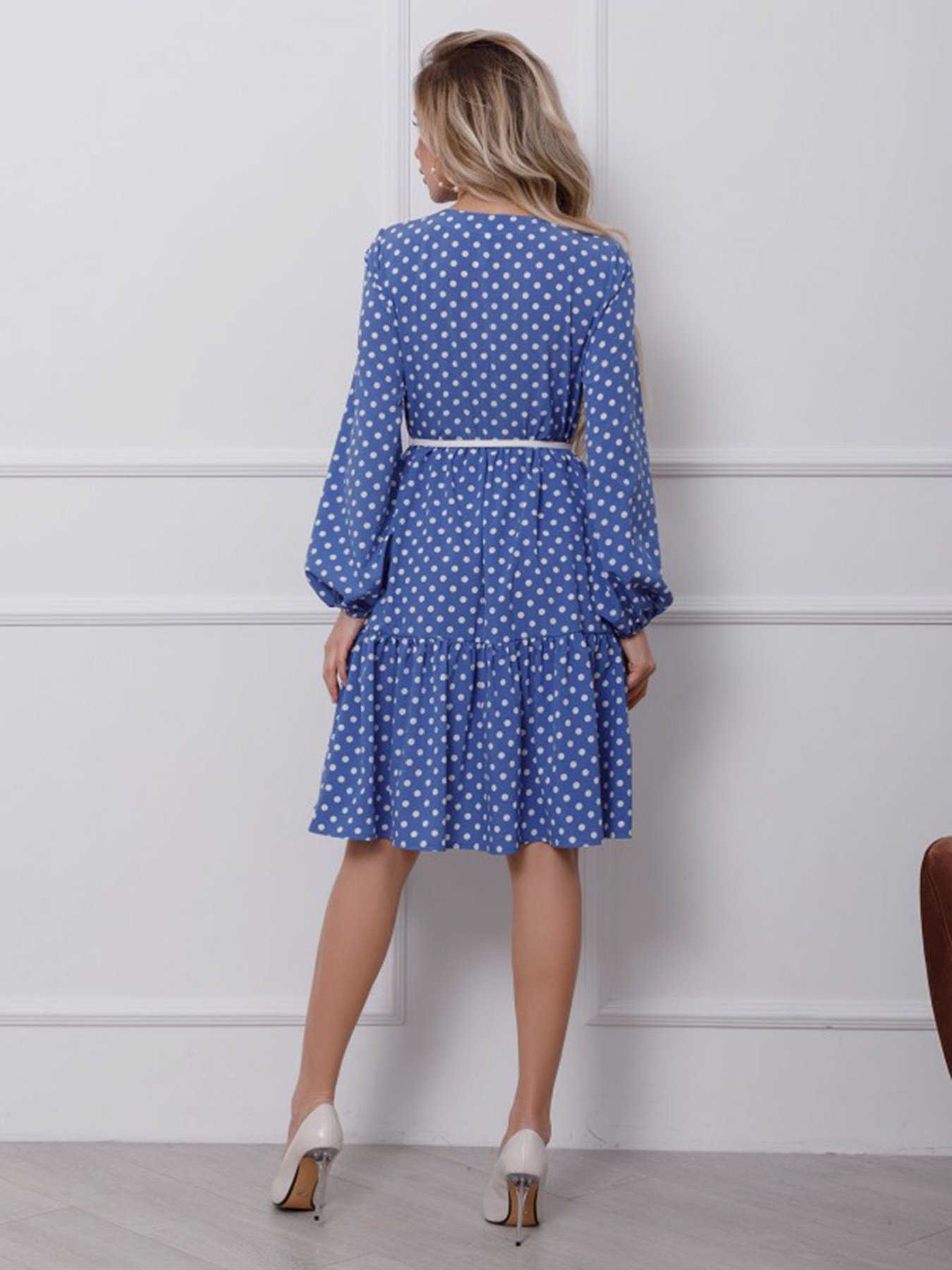 Сукні ISSA Plus модель 12404_голубой Фото