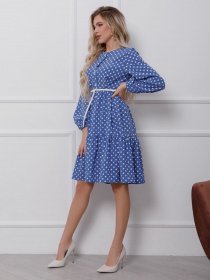 Сукні ISSA Plus модель 12404_голубой Фото