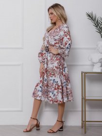 Сукні ISSA Plus модель 12414_мультиколор Фото