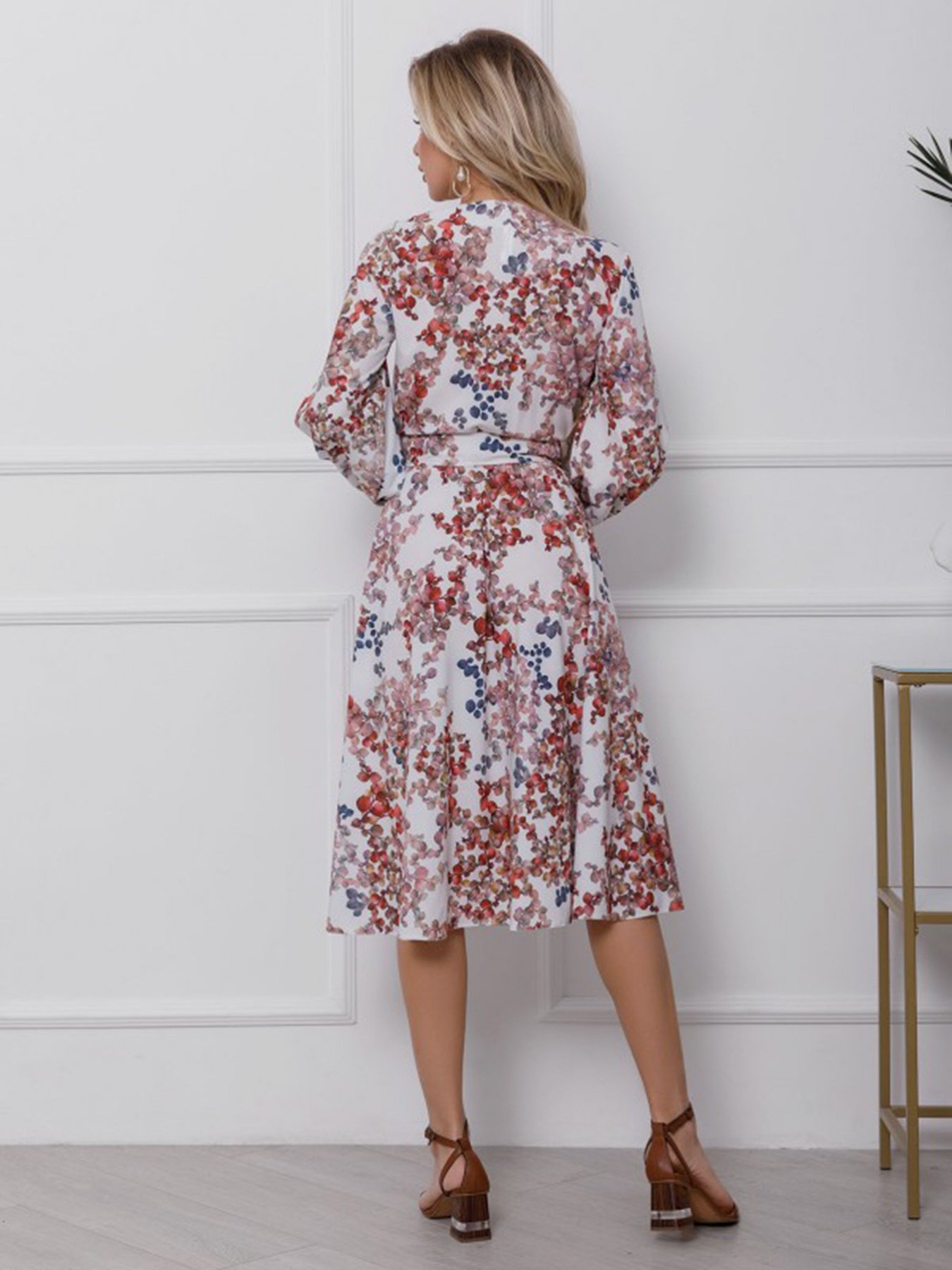 Сукні ISSA Plus модель 12414_мультиколор Фото