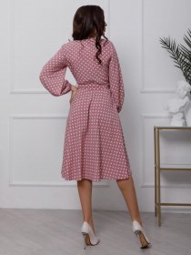 Платья ISSA Plus модель 12415_бежевый Фото