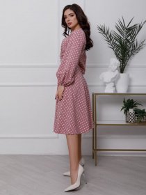 Сукні ISSA Plus модель 12415_бежевый Фото