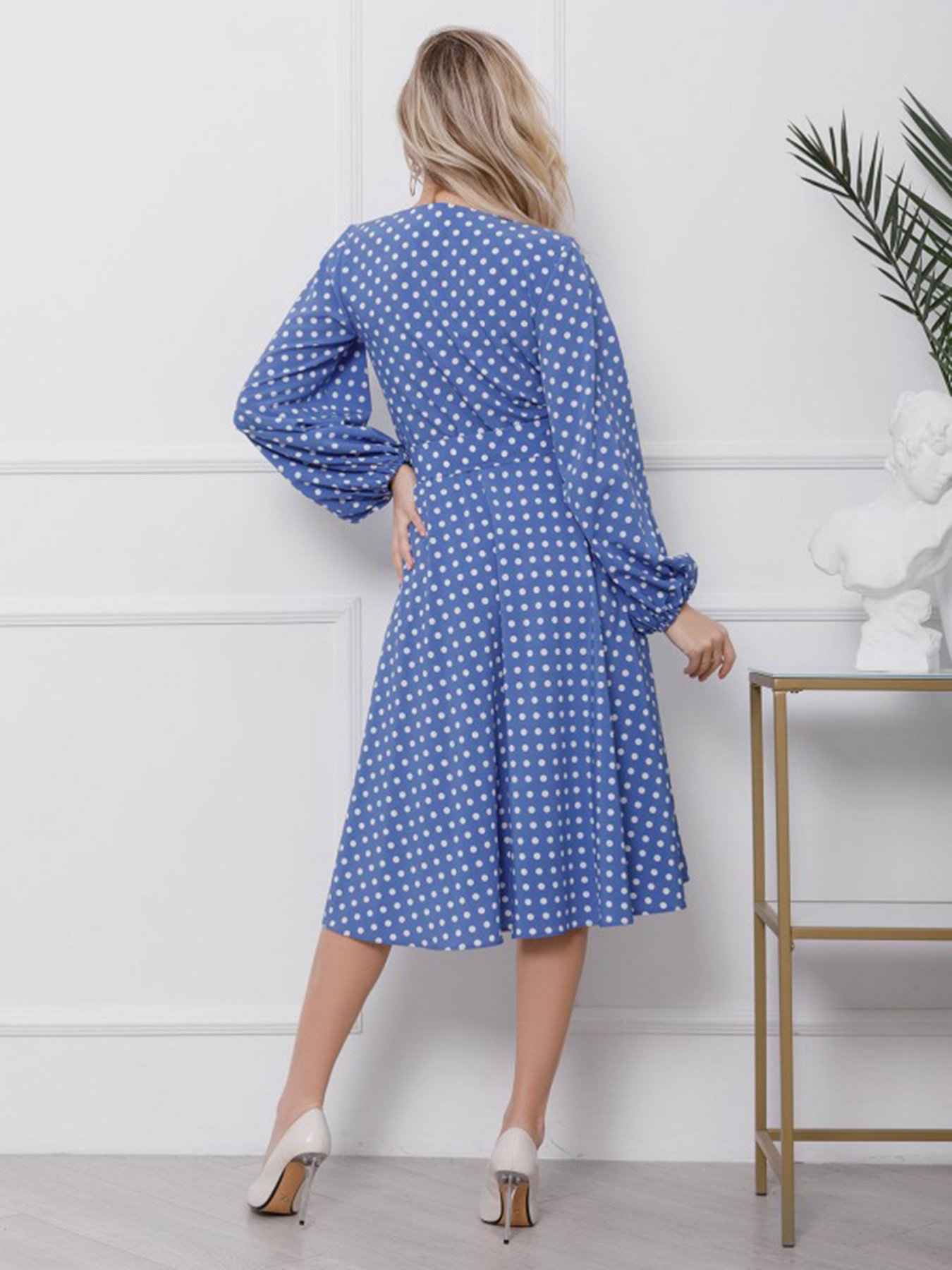 Сукні ISSA Plus модель 12415_голубой Фото