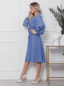 Сукні ISSA Plus модель 12415_голубой Фото