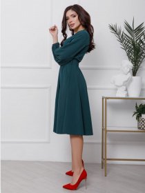 Сукні ISSA Plus модель 12417_зеленый Фото
