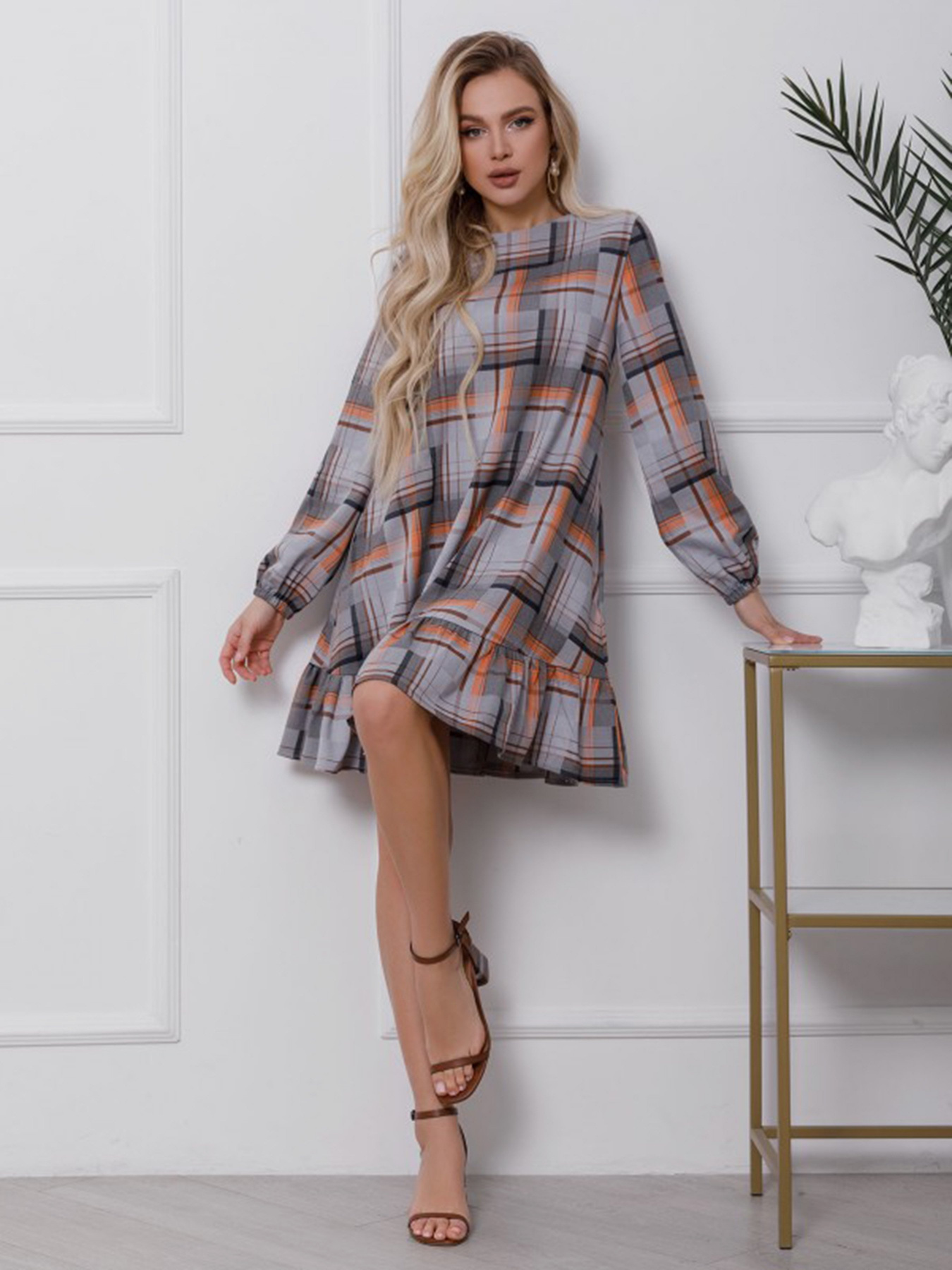 Сукні ISSA Plus модель 12421_серый Фото