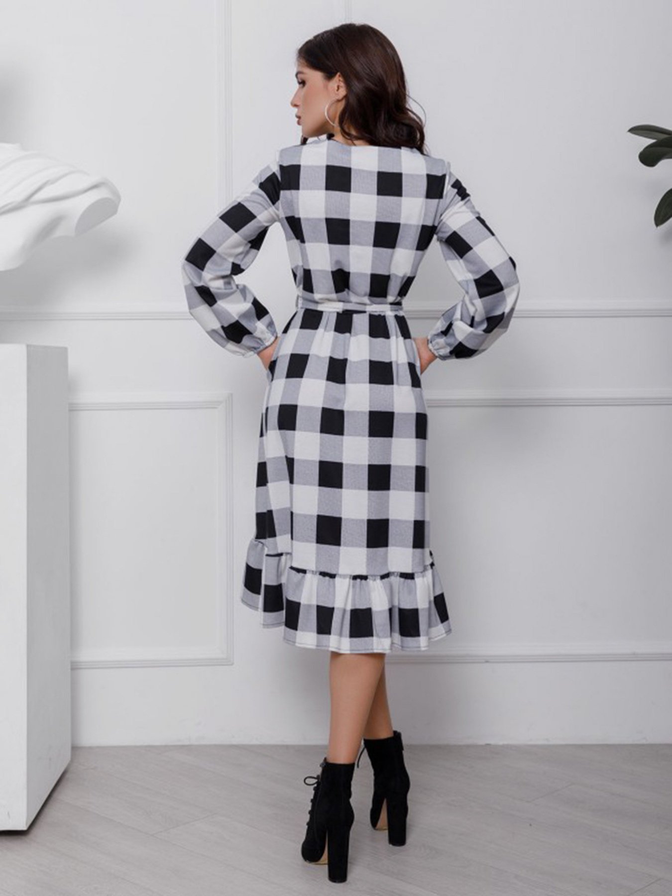 Платья ISSA Plus модель 12426_мультиколор Фото