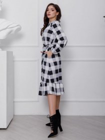 Сукні ISSA Plus модель 12426_мультиколор Фото