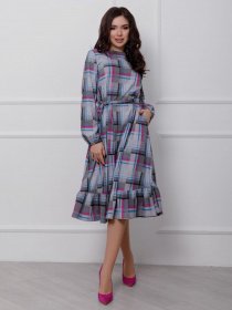 Сукні ISSA Plus модель 12427_серый Фото