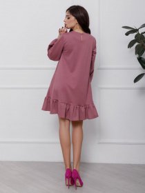 Платья ISSA Plus модель 12429_темно-сиреневый Фото