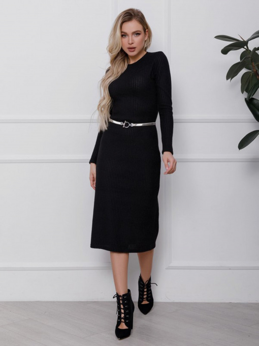 Сукні ISSA Plus модель 12439_черный Фото
