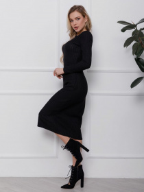 Платья ISSA Plus модель 12439_черный Фото