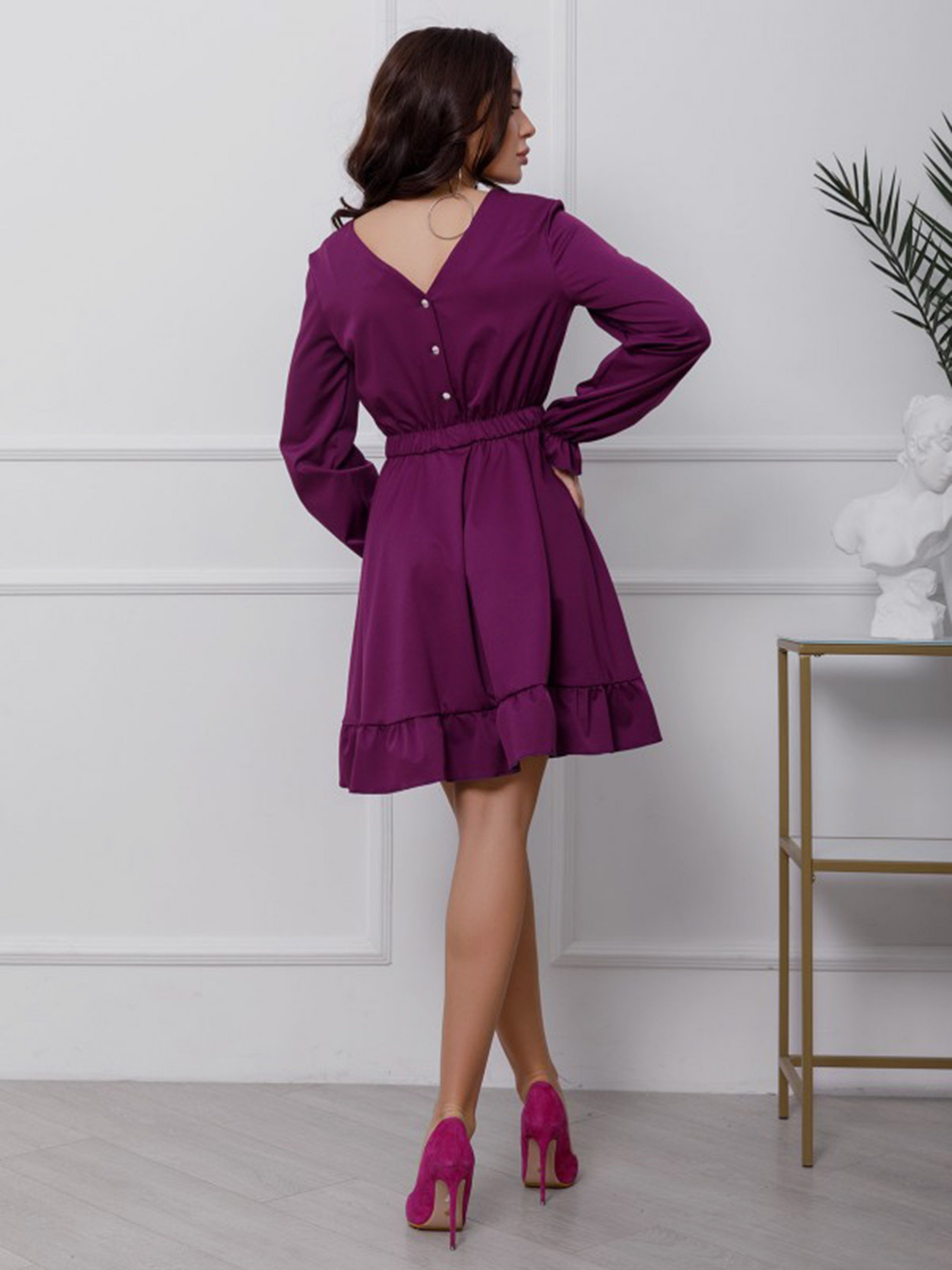 Сукні ISSA Plus модель SA-130_фиолетовый Фото