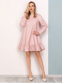 Сукні ISSA Plus модель 12372_розовый Фото