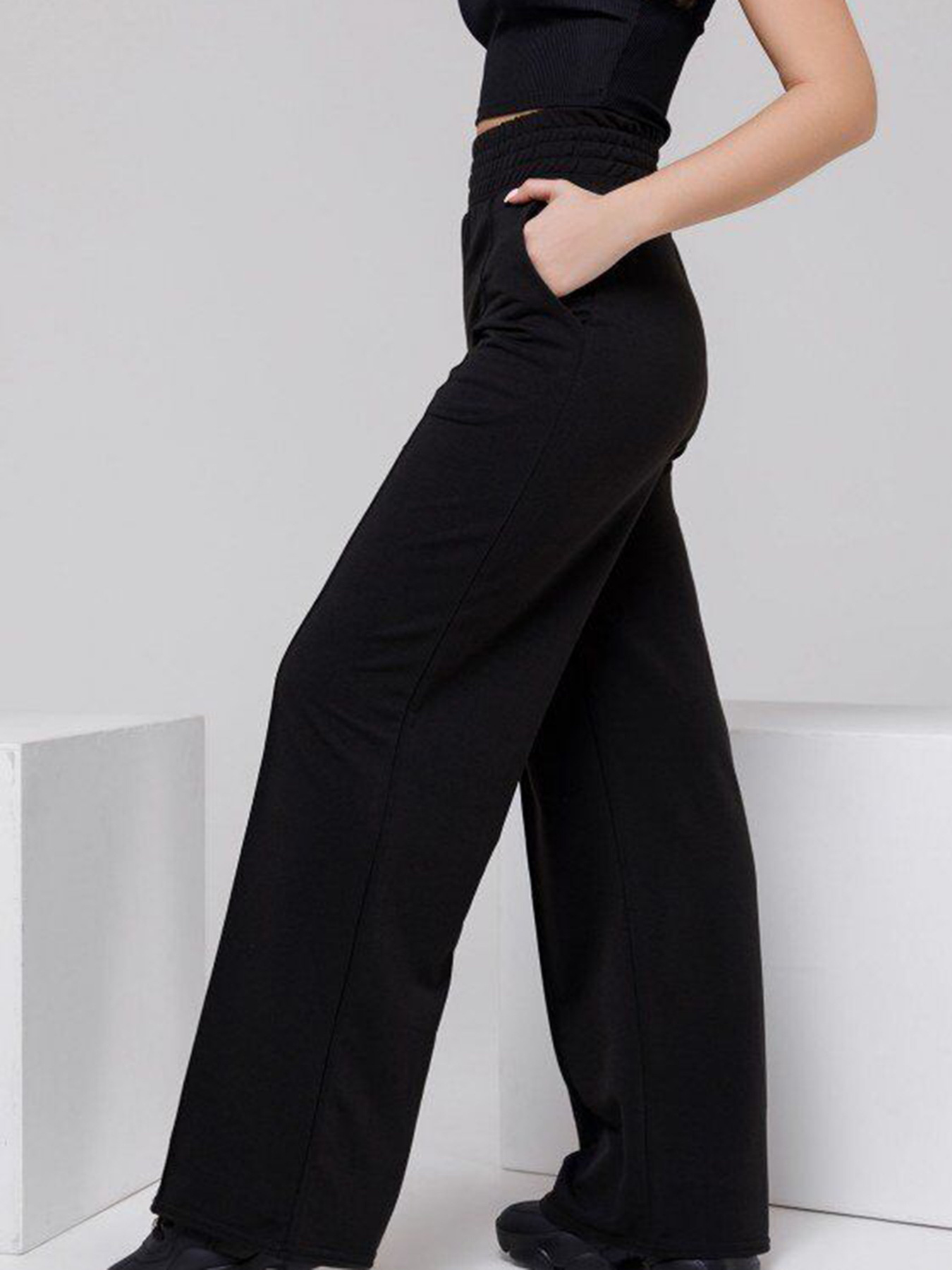 Штани спортивні ISSA Plus модель 12398_черный Фото