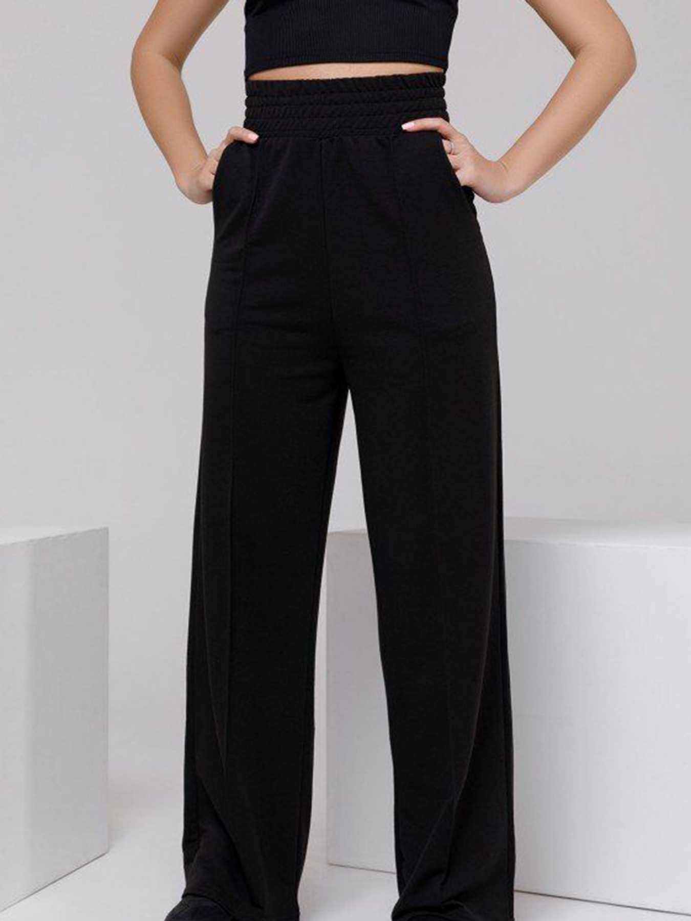 Штани спортивні ISSA Plus модель 12398_черный Фото