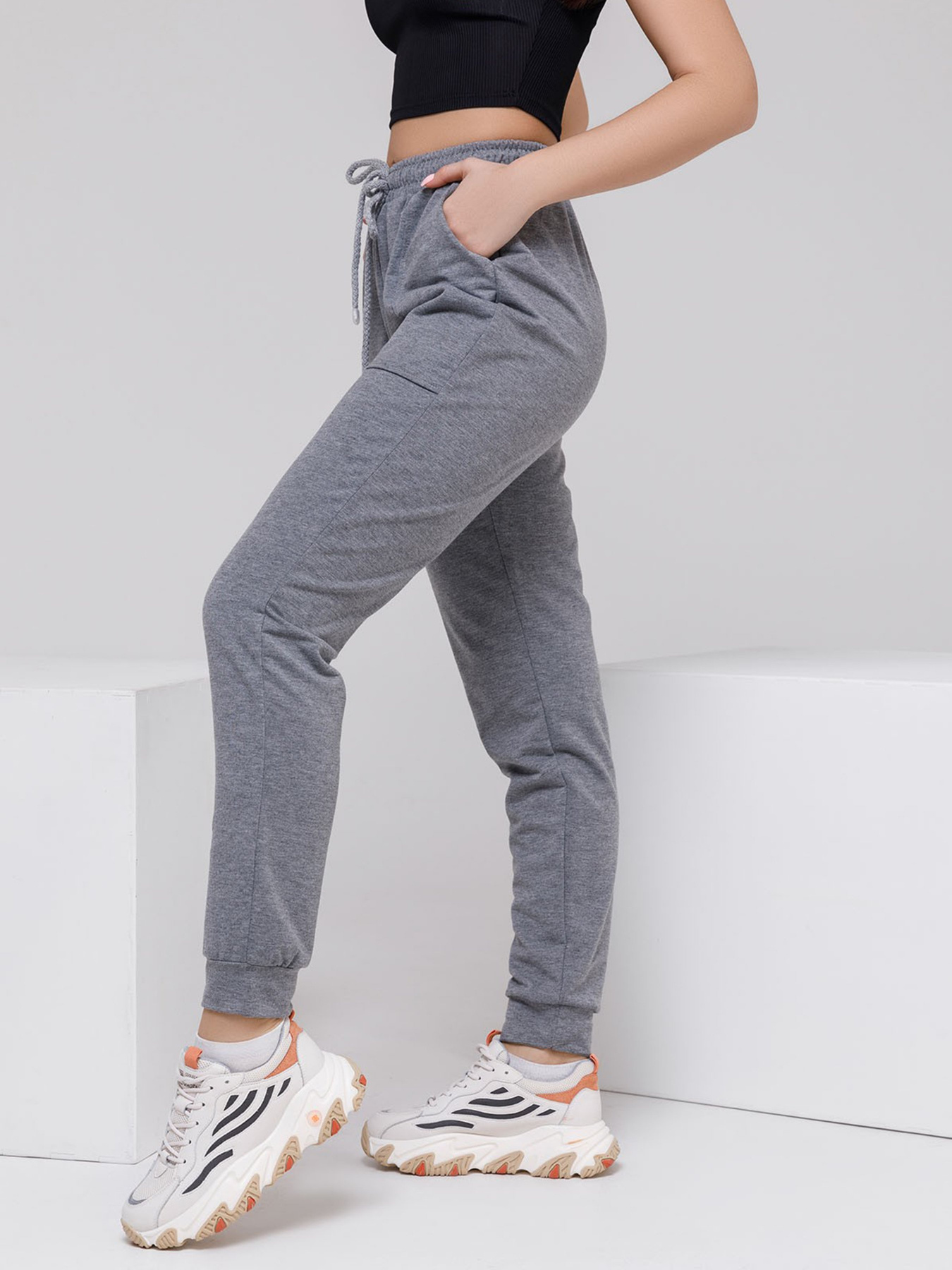 Штани спортивні ISSA Plus модель 12480_серый Фото