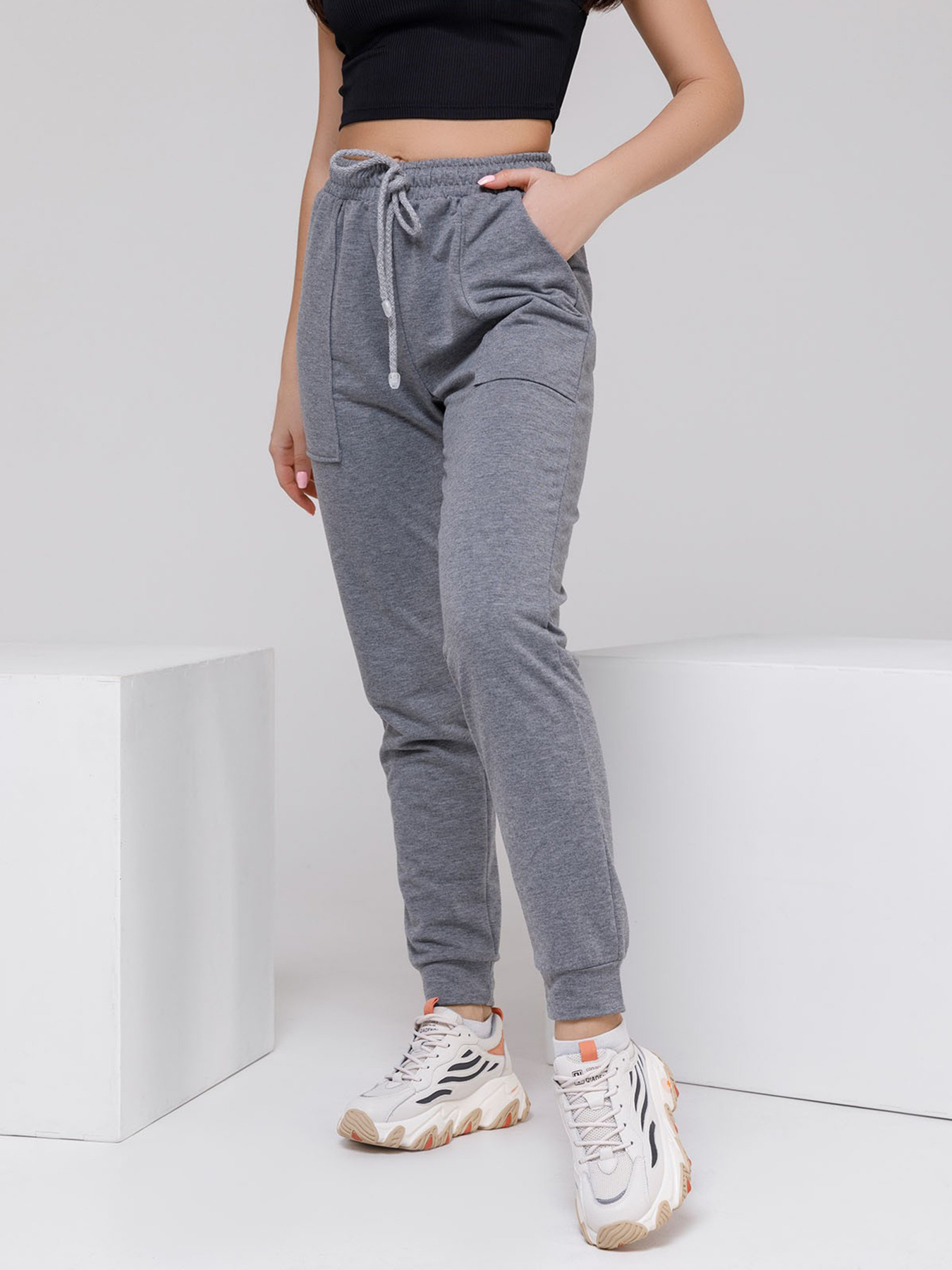 Штани спортивні ISSA Plus модель 12480_серый Фото